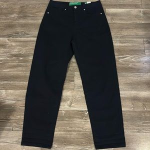 United Colors of Benetton pants NWT Size 6 dark blue regular waist